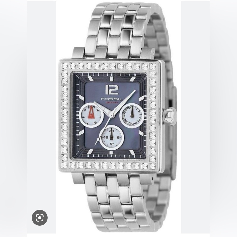 Women's FOSSIL Multi-Function Gemmed Watch BQ9365